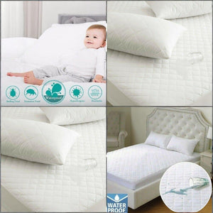 Premium Waterproof Mattress Protector – Quilted & Extra Deep | All UK Sizes