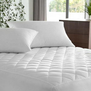 UltraSoft Quilted Cotton Mattress Protector | Breathable & Deep Fit | All UK Sizes